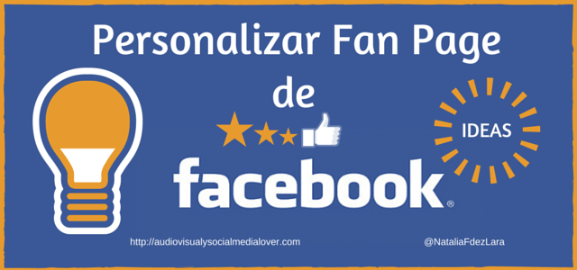 personalizar página facebook
